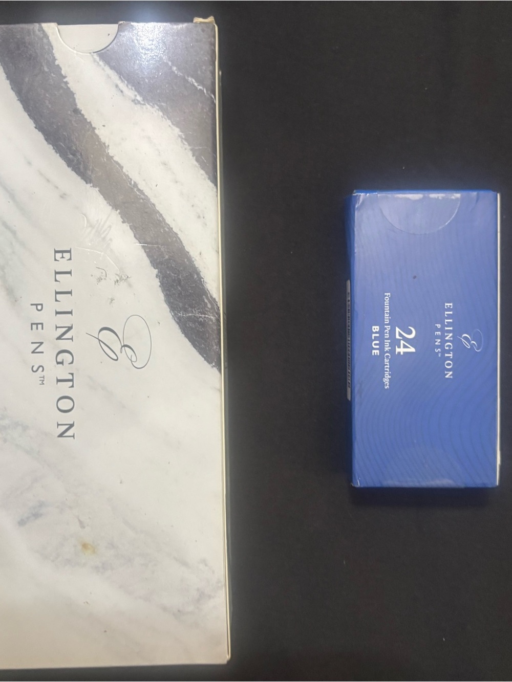 Ellington Blue Fountain Pen Cartridges - Pack of 24